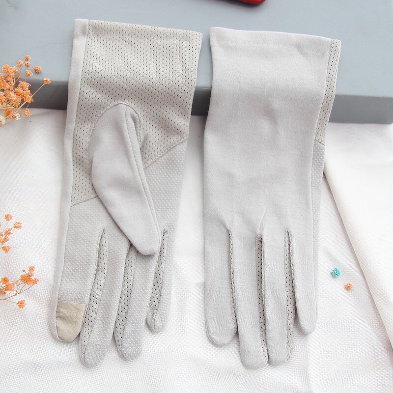 Summer Driving Gloves Supplier - Breathable Cotton Anti UV Sun Protection Wholesale