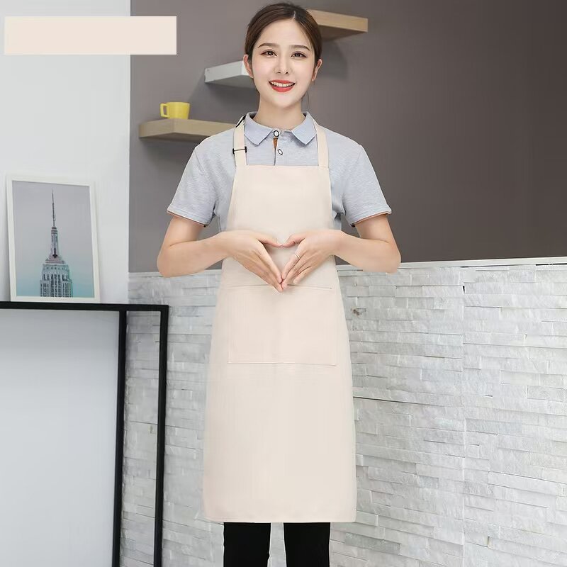 Cooking Kitchen Aprons Manufacturer - Custom Printing Men Women Black Adjustable for Cleaning