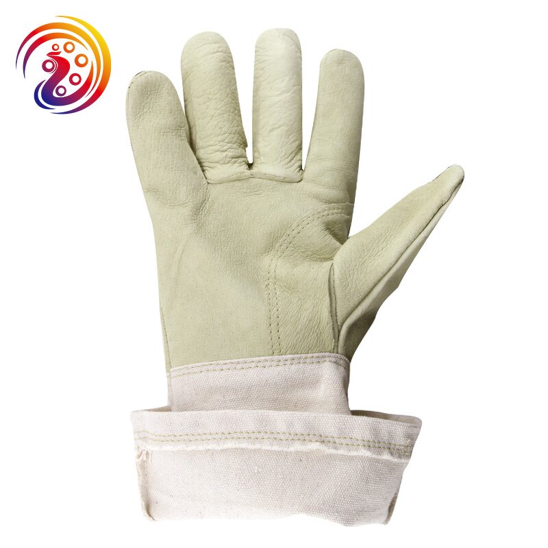 Japanese Style Leather Gloves Manufacturer - Safety Work Protective Gardening Construction Hand