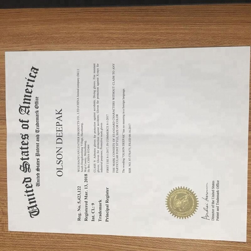 Yellow Sheepskin Leather Gloves Manufacturer - OEM Men Labor protection Lumberjack Working Glove