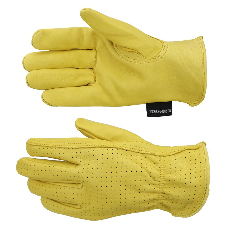 Sheepskin Gloves Manufacturer - Olson Deepak Handing Workshop Driving Riding Gardening Farm