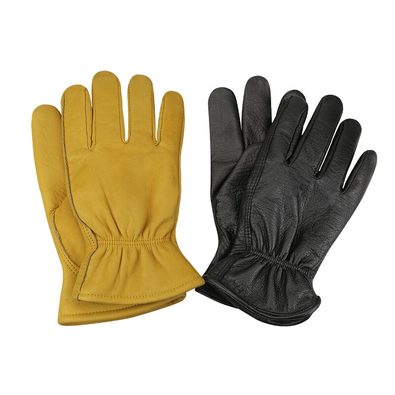 Cowhide Leather Mitten Gloves Supplier - Custom Motorcycle Kids Garden Gloves