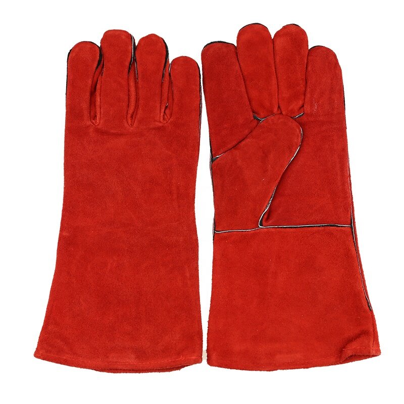 Heat Proof Welding Apron Supplier - Custom Cow Split Leather Work for Body Protection Construction