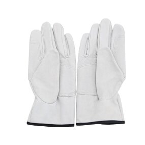 Long Sleeve Pigskin Gloves Factory - Free Sample Hand Protective Barbecue Gardening Work Safety