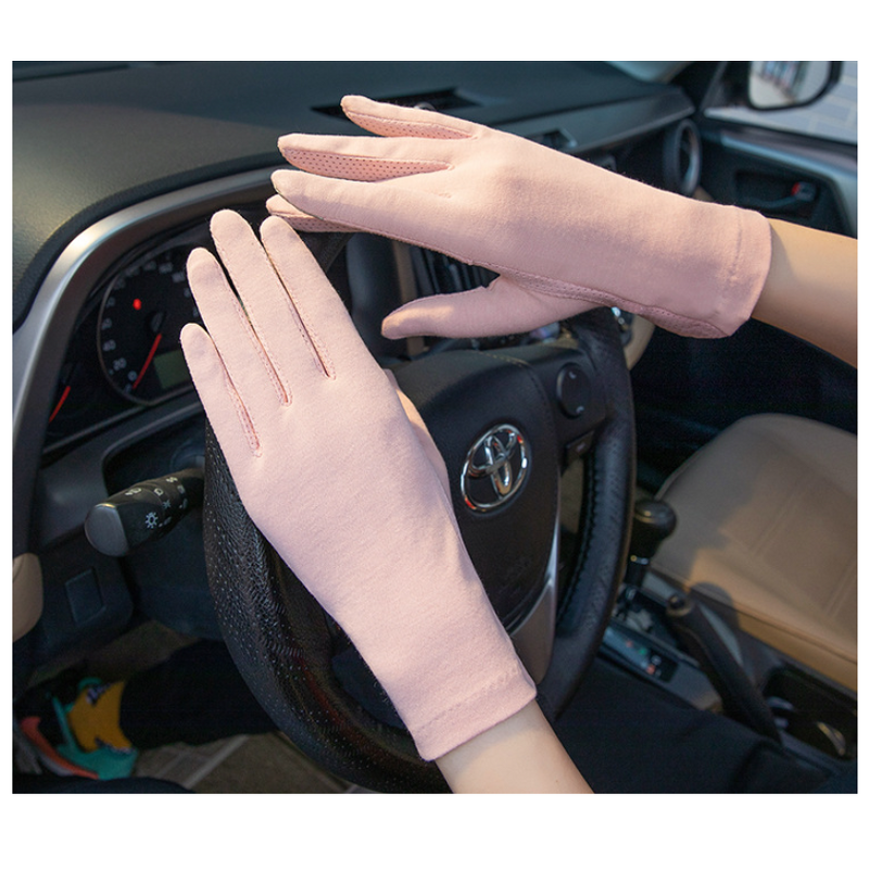 Summer Driving Gloves Supplier - Breathable Cotton Anti UV Sun Protection Wholesale