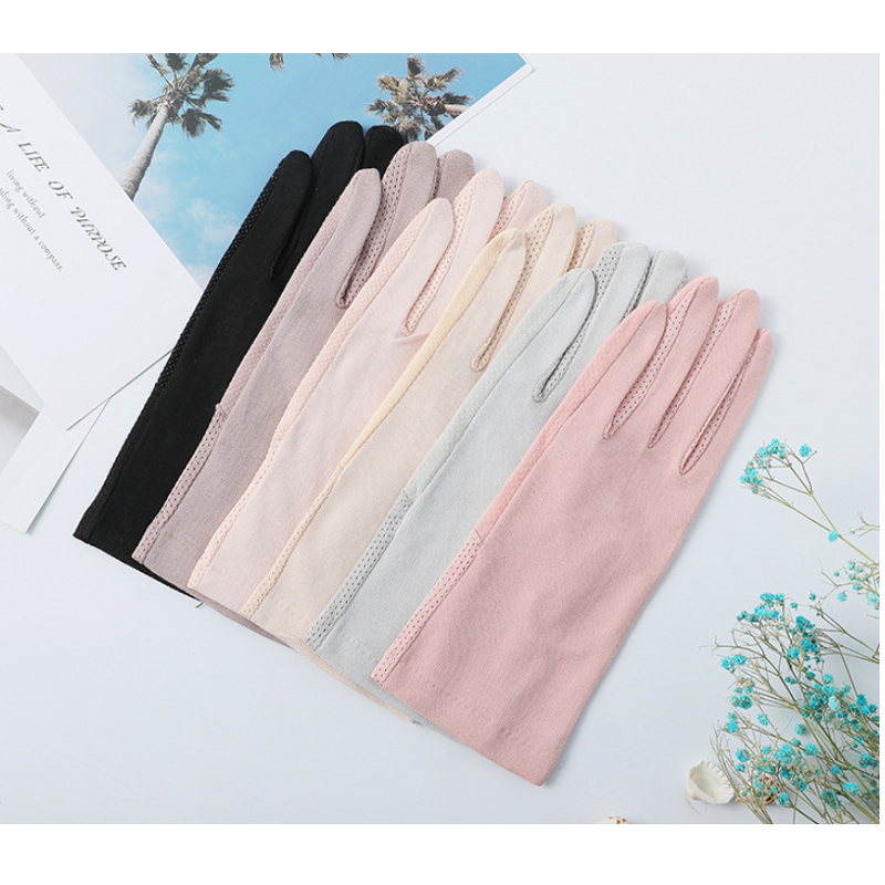 Summer Driving Gloves Supplier - Breathable Cotton Anti UV Sun Protection Wholesale
