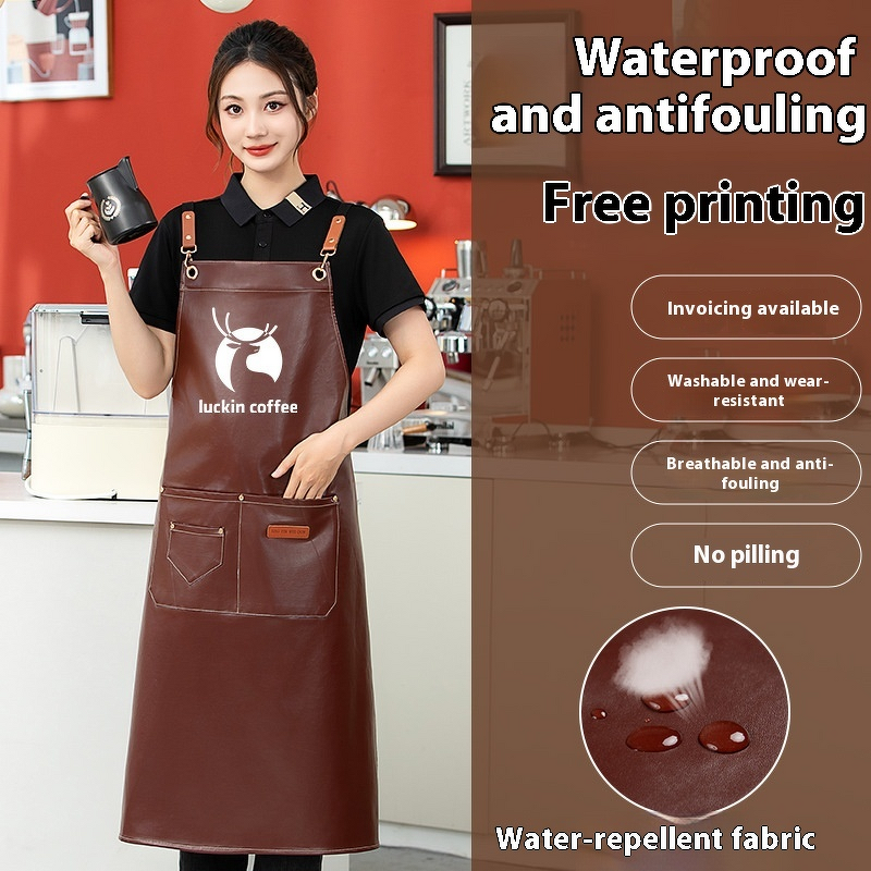 Quick-Dry Catering Apron Factory - for Men Women Milk Tea Shops Restaurants Waiter Workwear Uniform