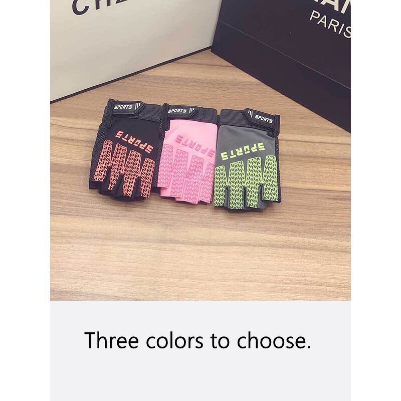 Kids Cycling Gloves Supplier - Wholesale Red Color Cute Anti-slip Racing Sports