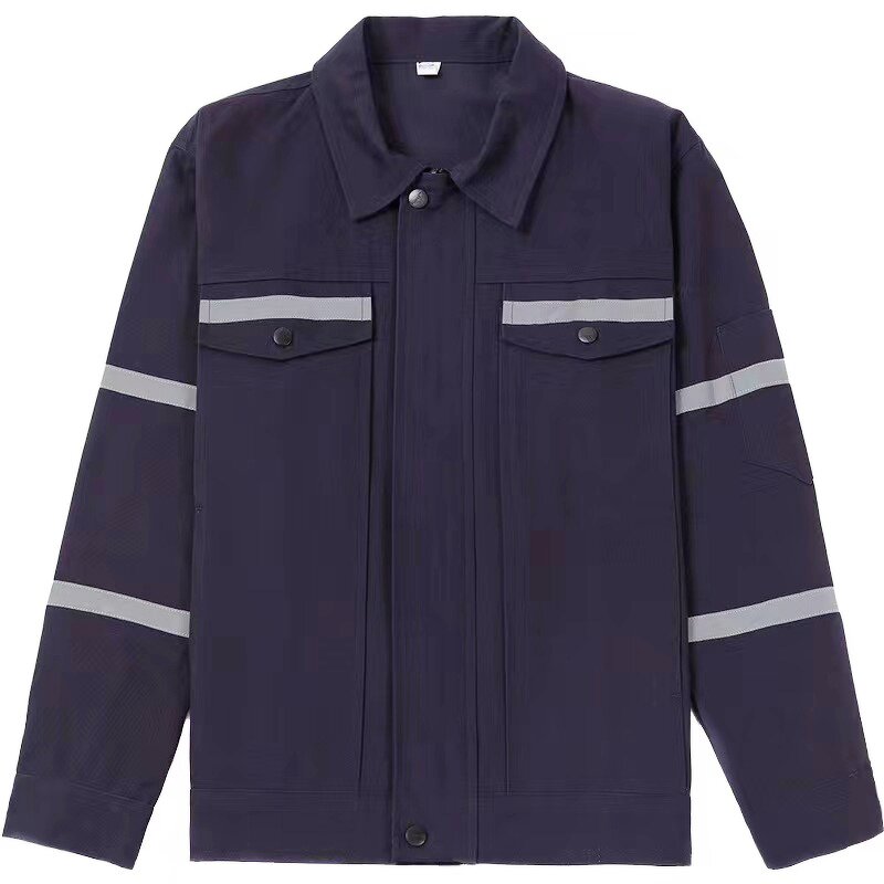 Industrial Workwear Supplier - High Quality Long Sleeve Breathable Work Uniform Custom Logo Factory Shirt