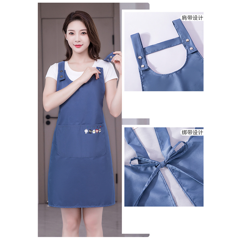 Kitchen Aprons Factory - Custom Logo Men Women Adjustable Cooking for Baking Coffee Shop