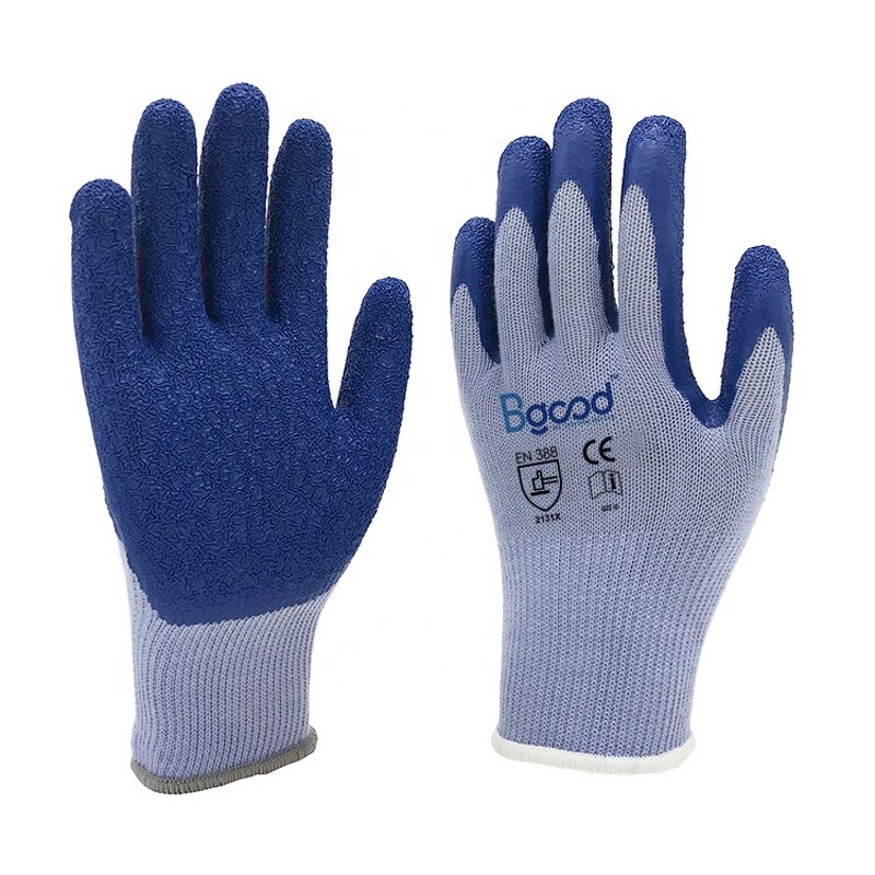 Economic Work Gloves Supplier - Crinkle Latex Palm Coated