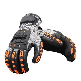 TPR Mechanic Gloves Manufacturer - HPPE Level 5 Anti