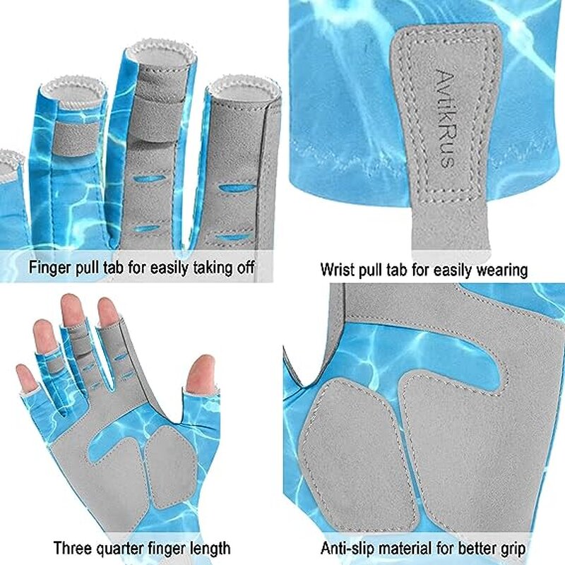 Fingerless Gloves Supplier - OEM ODM Fly Fishing UV