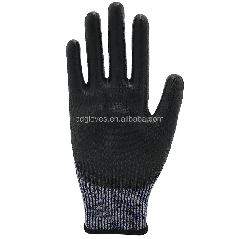 HPPE Work Gloves Supplier - Non-Slip Sandy Nitrile Palm