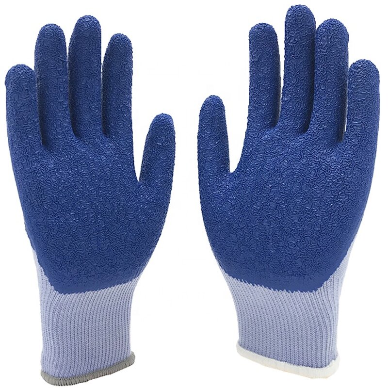 En388 Safety Gloves Manufacturer - Construction Latex Crinkle