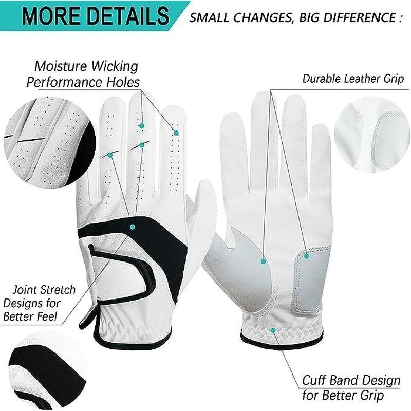 Golf Gloves Supplier - Go Star Cabretta Leather Custom