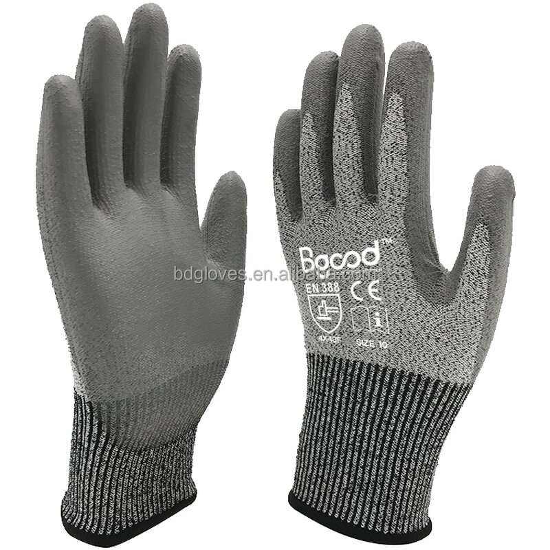 HPPE PU Gloves Manufacturer - Hand Try Anti Stab Proof