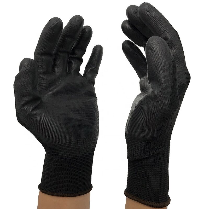 Wholesale PU Gloves Manufacturer - Black with Custom Logo