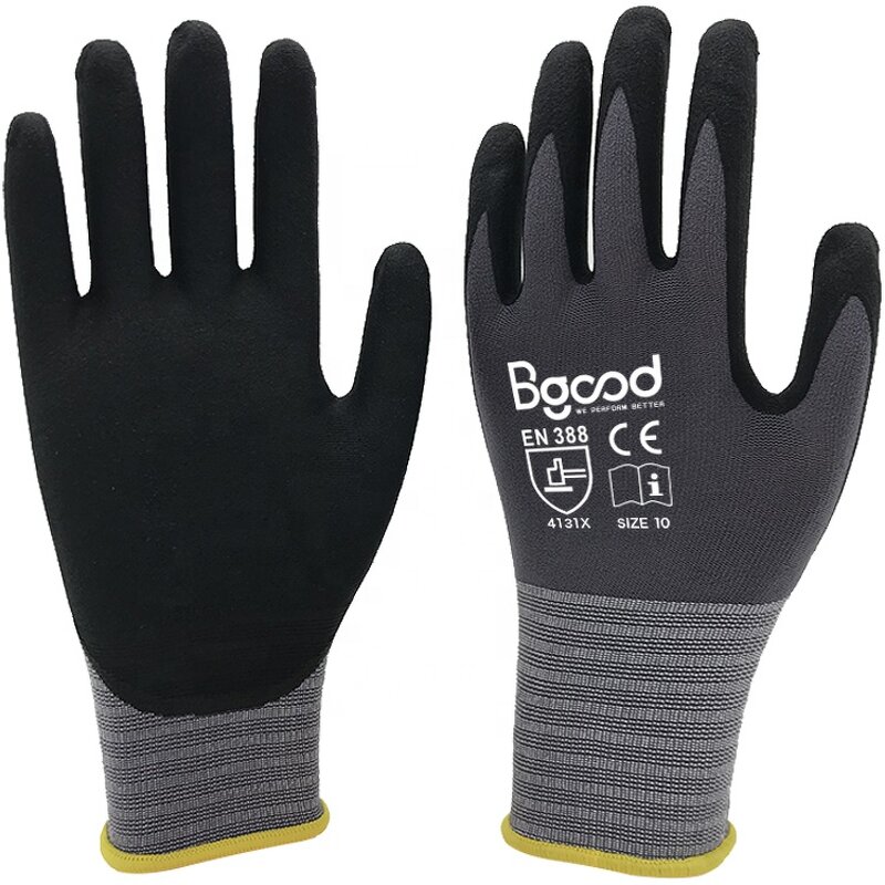 Professional Nitrile Glove Manufacturer - EN 388 CE Foam