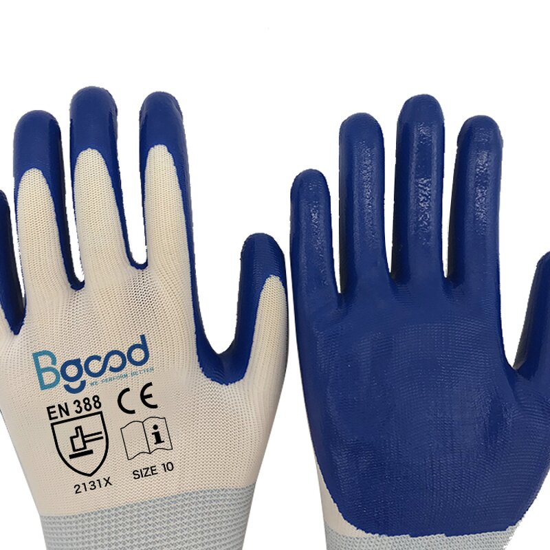 EN388 Nitrile Gloves Supplier - CE Certificate Oil Resistant