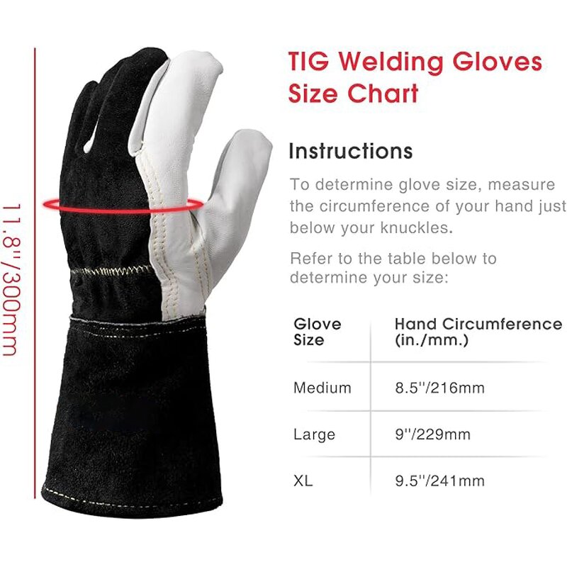 OEM Welder Gloves Supplier - Premium Leather Tig Welding