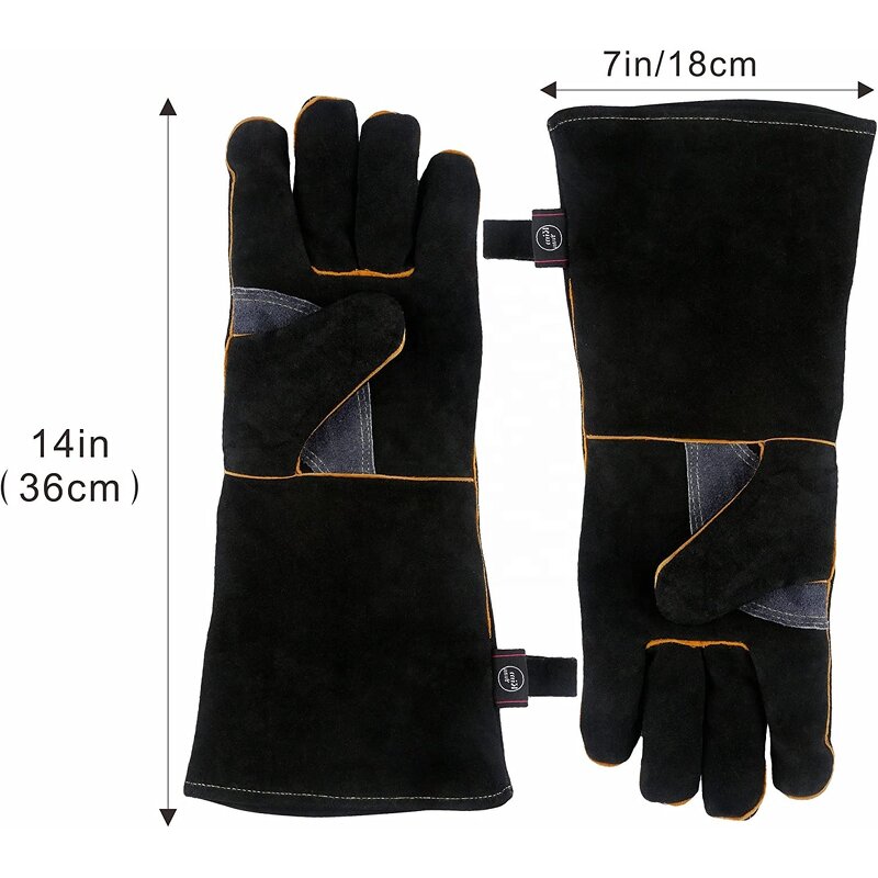 Fire Resistant Gloves Supplier - Hot Sale Leather with