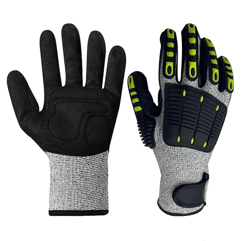 TPR Safety Gloves Manufacturer - Level 5 for Mining