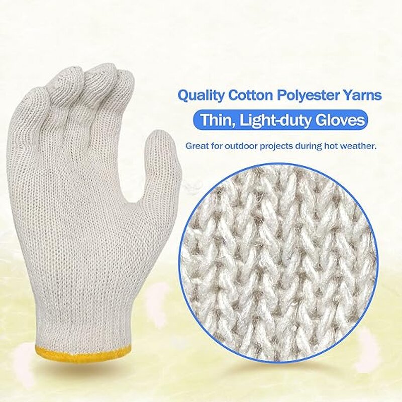 Cotton Safety Gloves Manufacturer - Garden Cheap Working