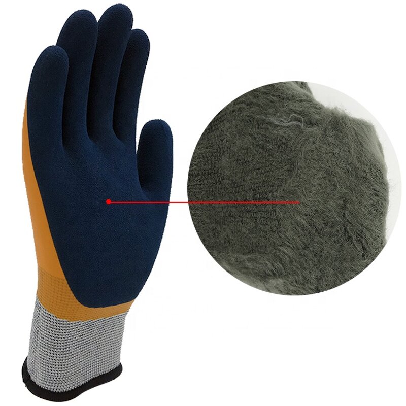 Fleece Lined Gloves Supplier - Artificial Wool Winter