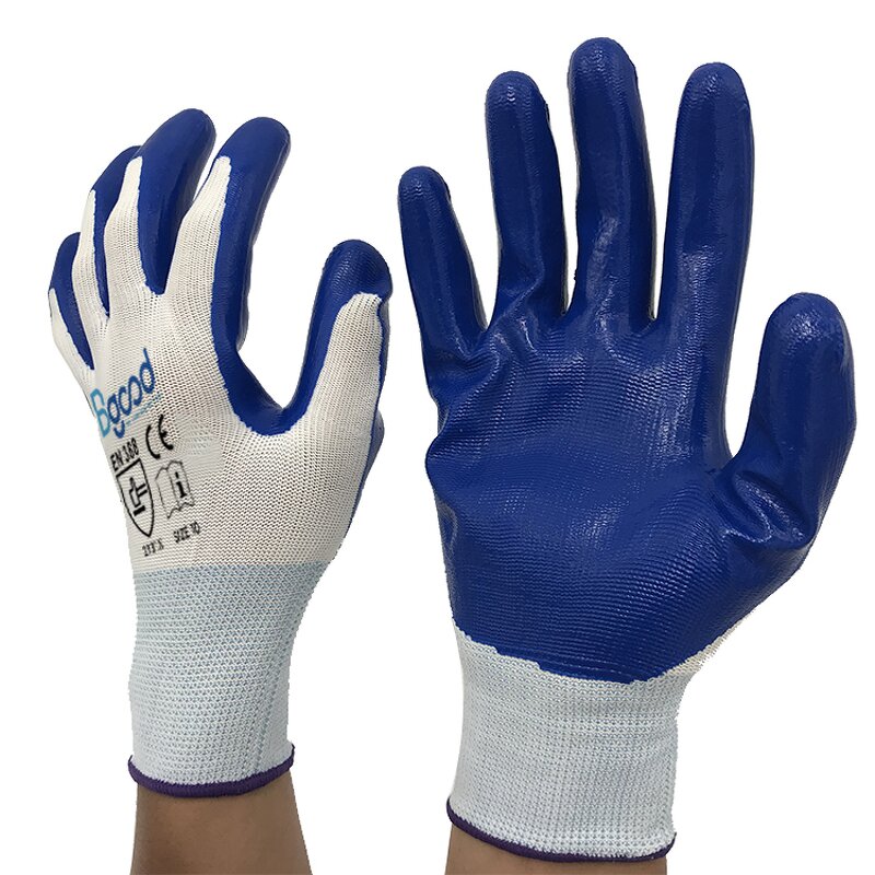 EN388 Nitrile Gloves Supplier - CE Certificate Oil Resistant