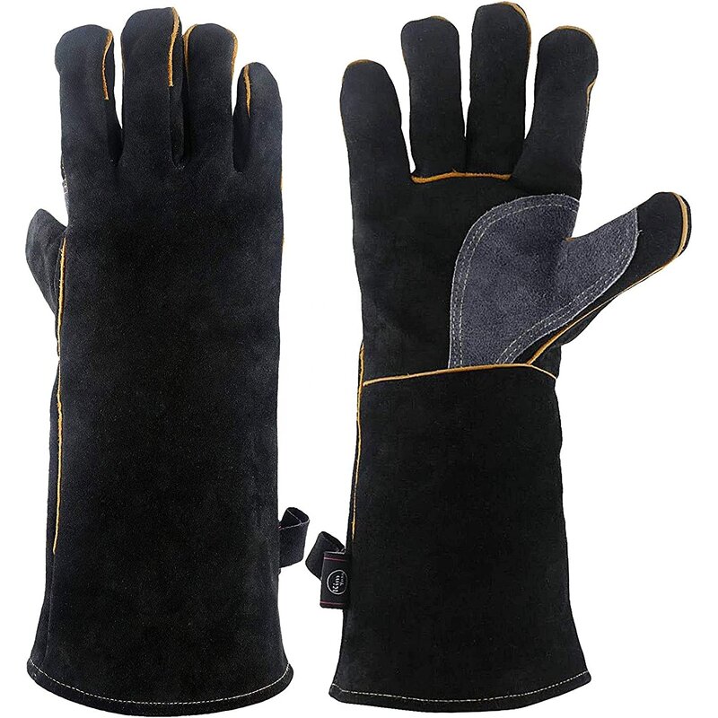 Bbq Gloves Manufacturer - extreme Heat Resistant Leather