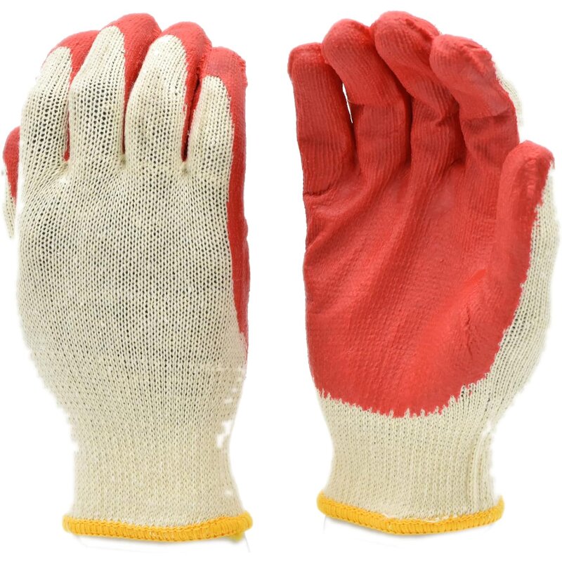 Printed Gloves Supplier - Comfort Polyester Cotton Shell