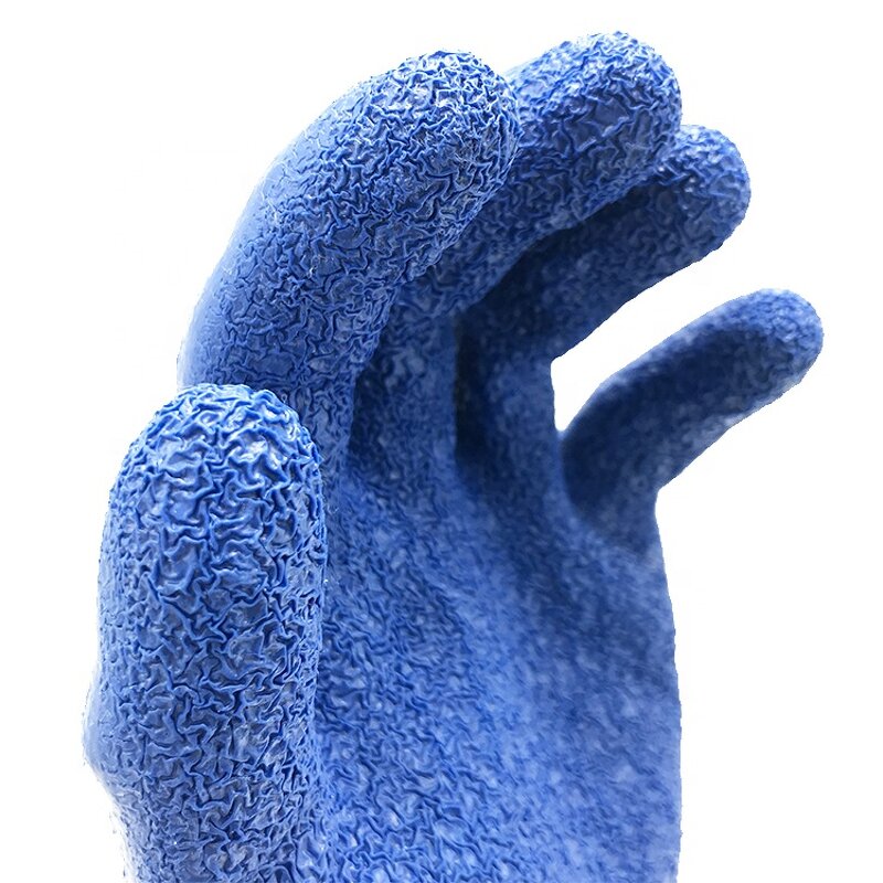 En388 Safety Gloves Manufacturer - Construction Latex Crinkle