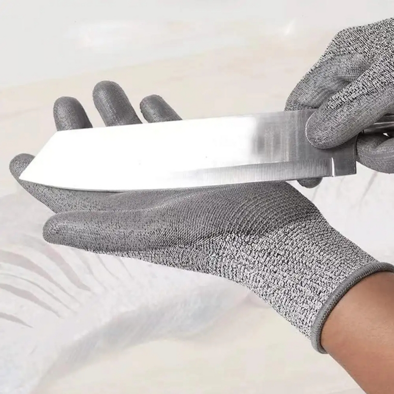 Men's Anti-Cut Gloves Manufacturer - Level 5 HPPE Knitted