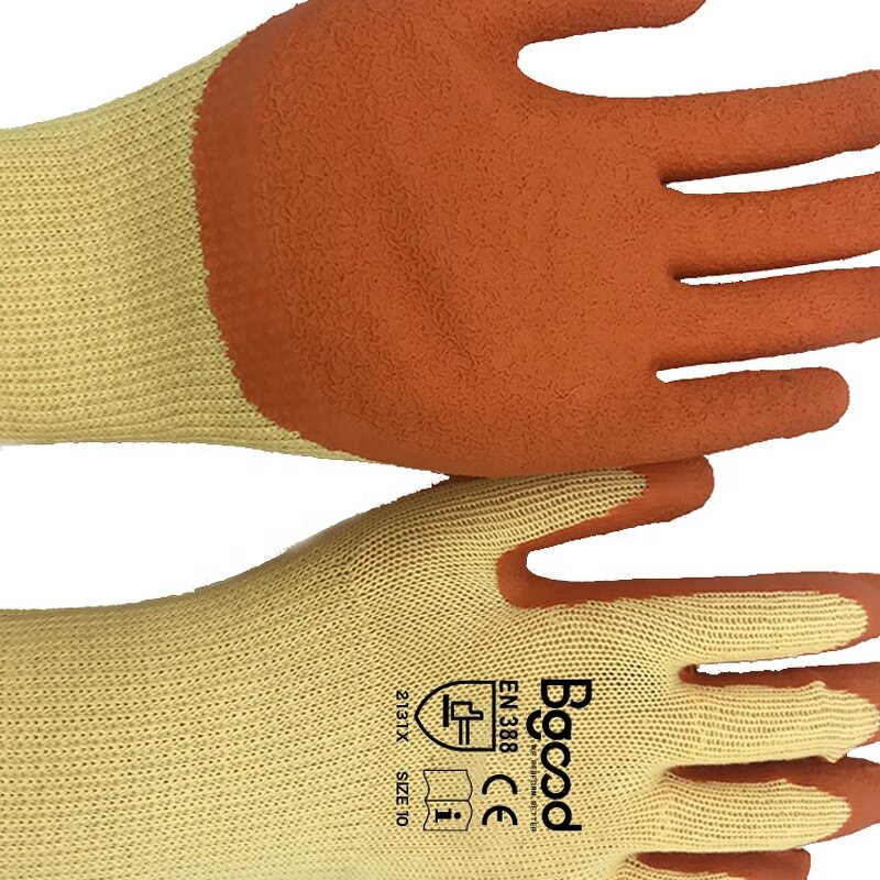 Best Selling Gloves Supplier - 10 Gauge Cotton Latex Coating