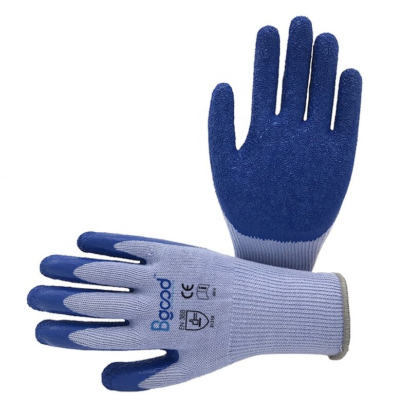Economic Work Gloves Supplier - Crinkle Latex Palm Coated
