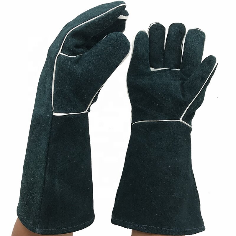 High Quality Welding Gloves Supplier - Cowspilt Leather Heat