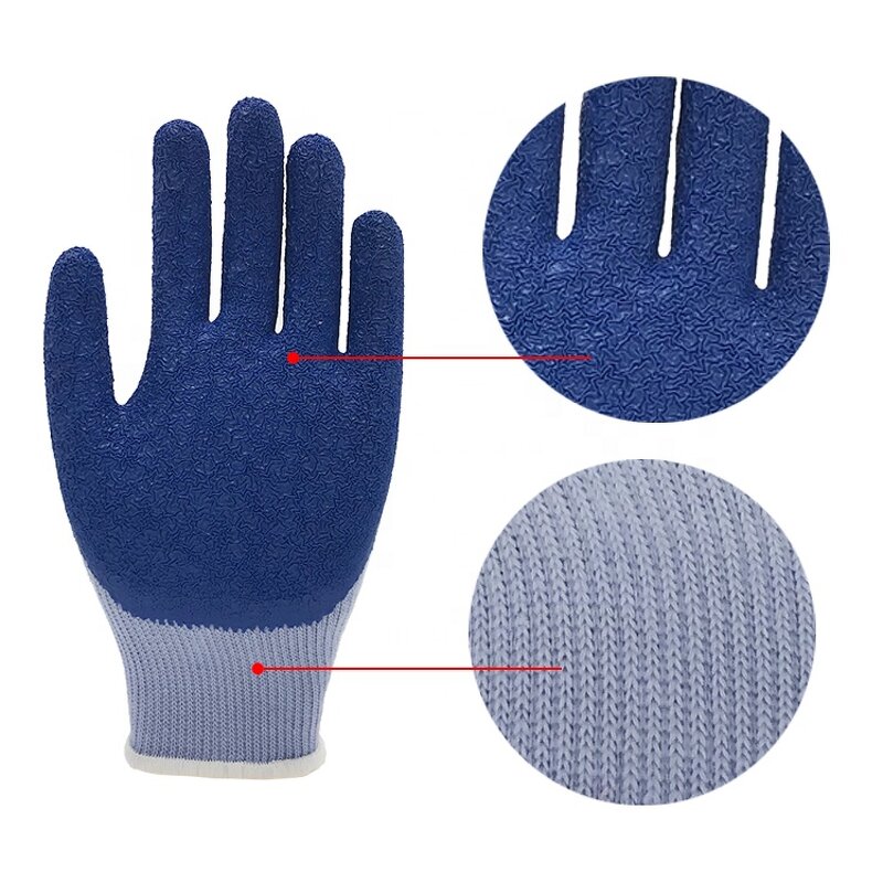 Economic Work Gloves Supplier - Crinkle Latex Palm Coated