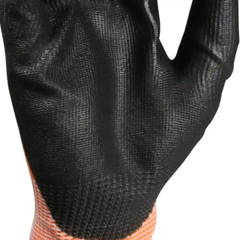 HPPE Cut Resistant Gloves Manufacturer - Orange Shell Level