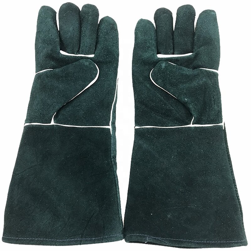 High Quality Welding Gloves Supplier - Cowspilt Leather Heat