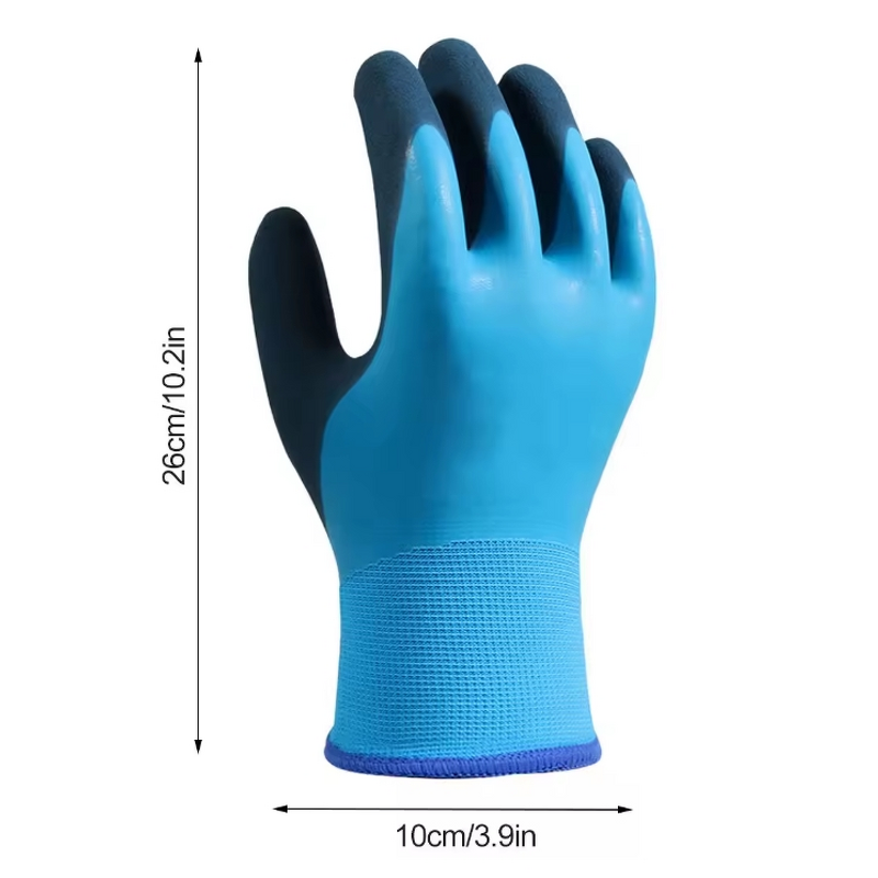 Thermal Winter Gloves Supplier - Latex Double Coated Waterproof