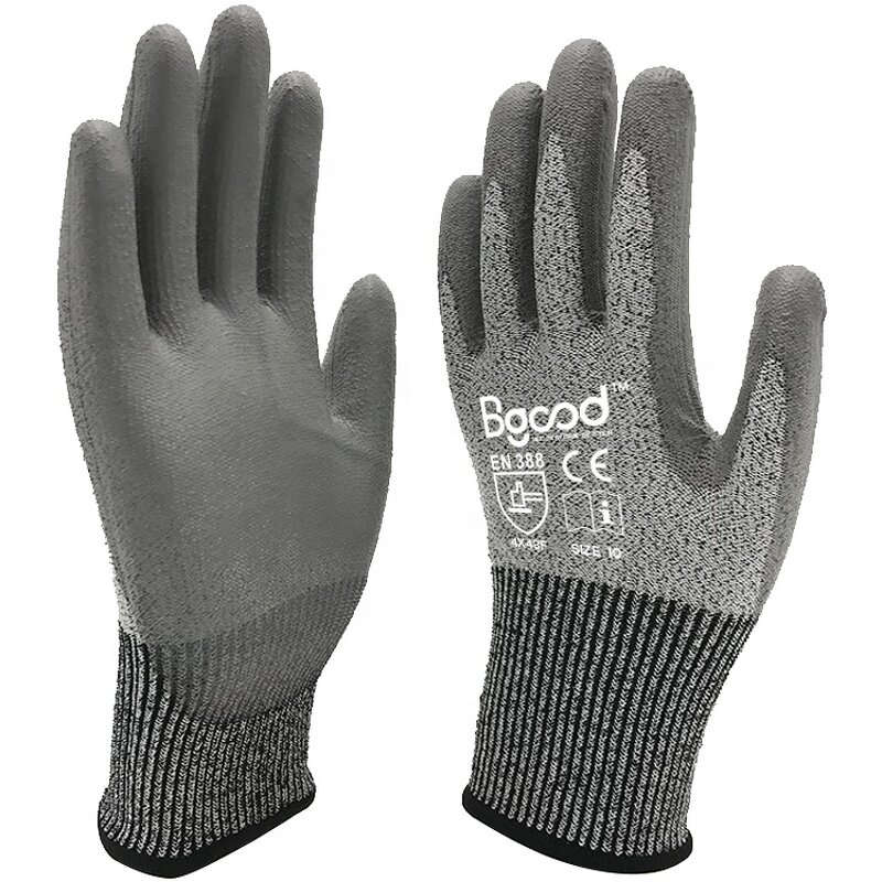 HPPE Labor Gloves Supplier - Level 5 Anti Cut Glass