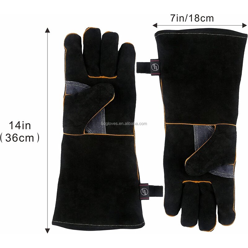 Bbq Gloves Manufacturer - extreme Heat Resistant Leather