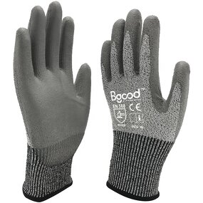 HPPE Cut Gloves Supplier - Knitted Level 5 PU Coated
