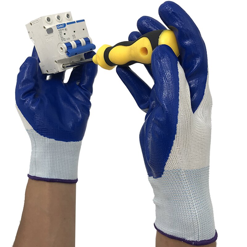 EN388 Nitrile Gloves Supplier - CE Certificate Oil Resistant