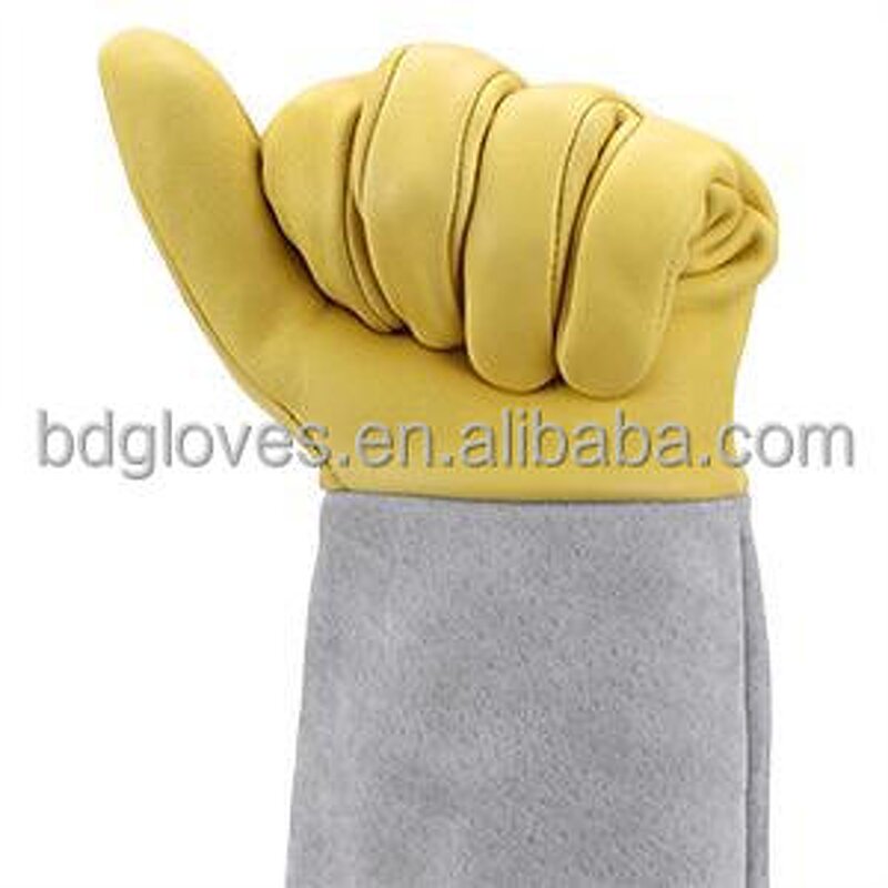 Full Grain Cowhide Gloves Manufacturer - Rose Gardening Long