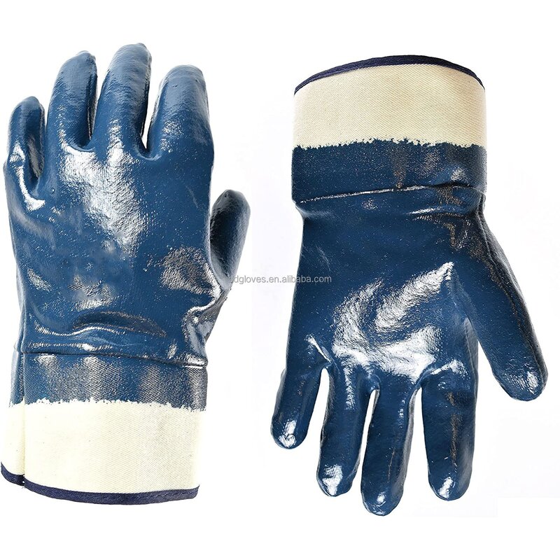 Industrial Nitrile Gloves Supplier - Cotton Oil Resistant