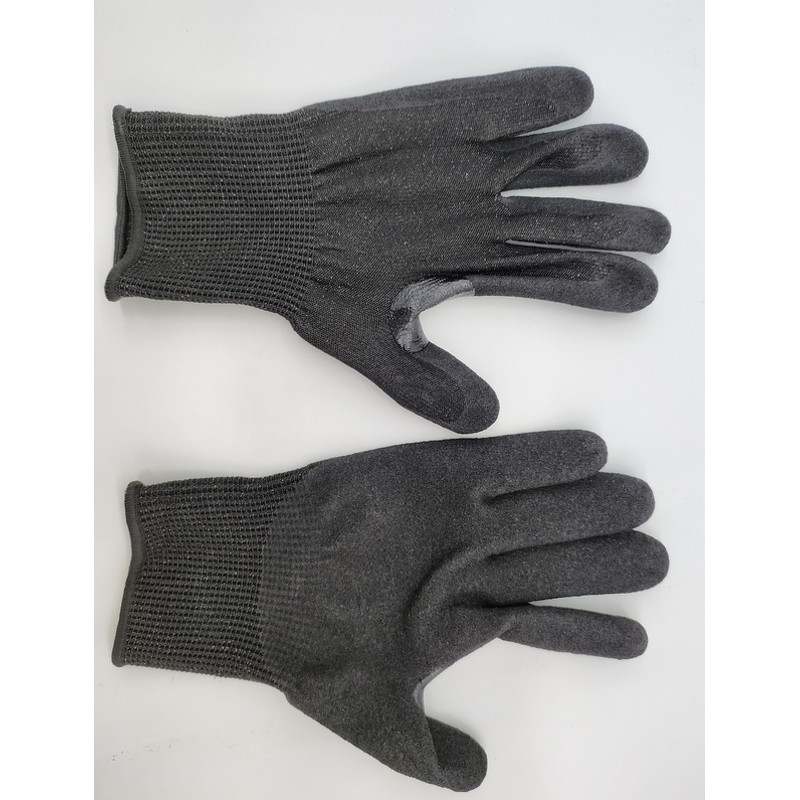 Reinforcement Thumb Gloves Supplier - Sandy Nitrile Level