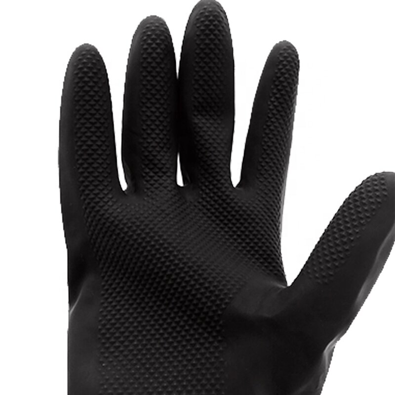 Waterproof Kitchen Gloves Supplier - Household Full Black
