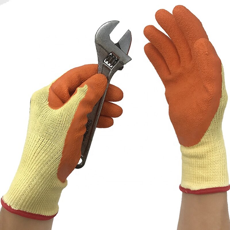 Best Selling Gloves Supplier - 10 Gauge Cotton Latex Coating